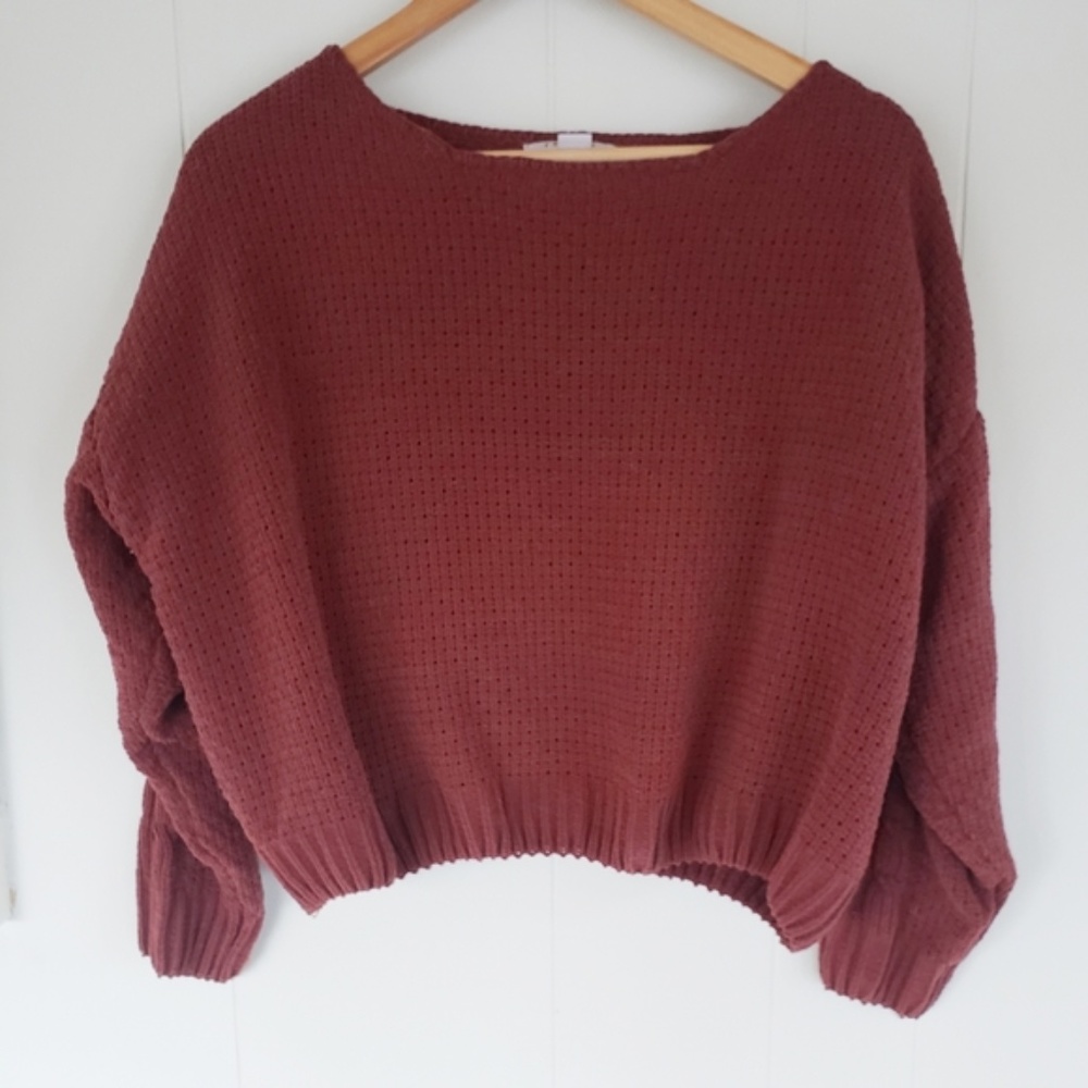 Favlux Fashion Small Knit Cropped Sweater